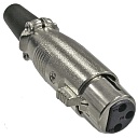 XLR гнездо на кабель 3F TD-393