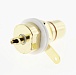 RCA гнездо на панель N1033 (GOLD) красный, Разъём