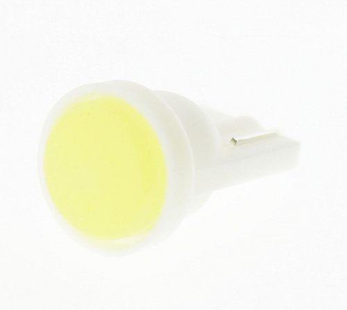 Светодиодная лампа T10 (W5W) 12V 1 COB LED White Lumen