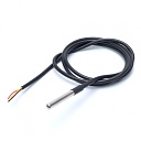 Датчик температуры DS18B20 в нержавеющем корпусе (1,5м) для Arduino						