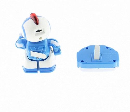 Робот Минибот (бело-синий)