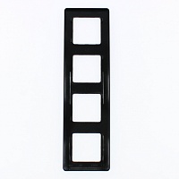 Рамка Legrand Inspiria 4 поста антрацит