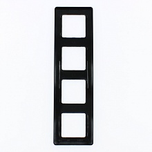 Рамка Legrand Inspiria 4 поста антрацит