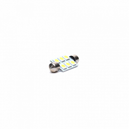 Светодиодная лампа C5W (T11x39) 12V 5050 6 SMD LED White