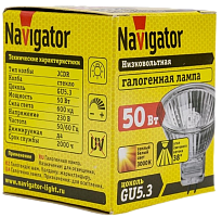 Лампа Navigator NH-JCDR-50-230-GU5.3 