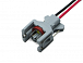 Разъем 240PC024S8014 (2pin) 2 контакта топливной форсунки дизель для Ford, Hyundai, Kia, Renault, SsangYong