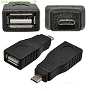 USB-AF (гн)-microUSB 5P(шт) переходник, Разъём