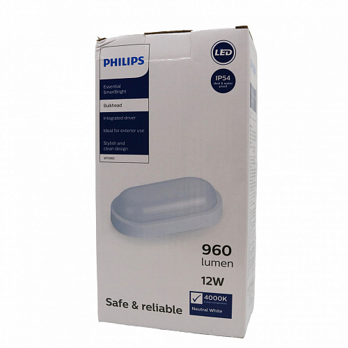 Светильник овальный 12W 4000K 960lm IP54 Philips WT045C Повреждение упаковки