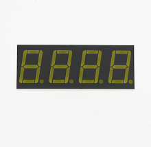 Светодиодный индикатор LED W 4DIG CA FYQ-5641AUW-21