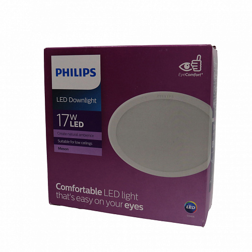 Светильник Philips 59466 MESON 150 17W WH recessed LED (17Вт, 1300Лм, 6.5К) Повреждение упаковки