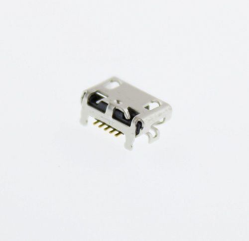 microUSB гнездо на плату универсальный 19, Разъём