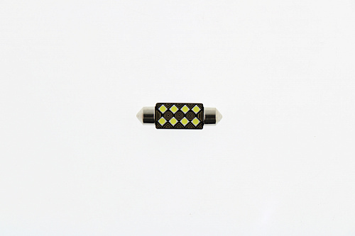 Светодиодная лампа C5W (T11x39) 12V 8 SMD LED White 