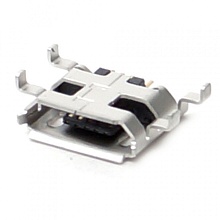 microUSB 5BF 15 гнездо на плату, Разъём