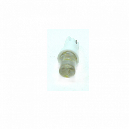 Светодиодная лампа T5 (W1.2W) 12V 1 LED White