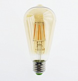 Декоративная ретро-лампа «Винтаж» Navigator NLL-F-ST64-4-230-2.5К-E27, теплый белый