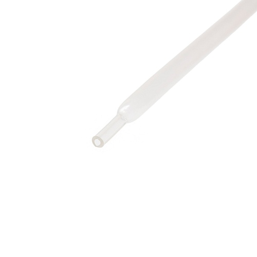Трубка термоусадочная 9/3мм (3:1) прозрачная, клеевая (1 метр)