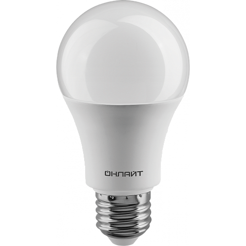 Лампа "груша" Онлайт OLL-A60-13-230-4K-E27-PACK3