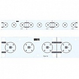 Плата 240x30-9XP CREE (3x3, 724-74)