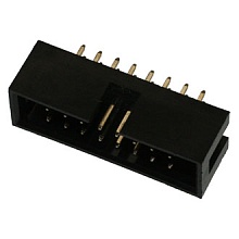 IDC-16MS вилка, Разъём