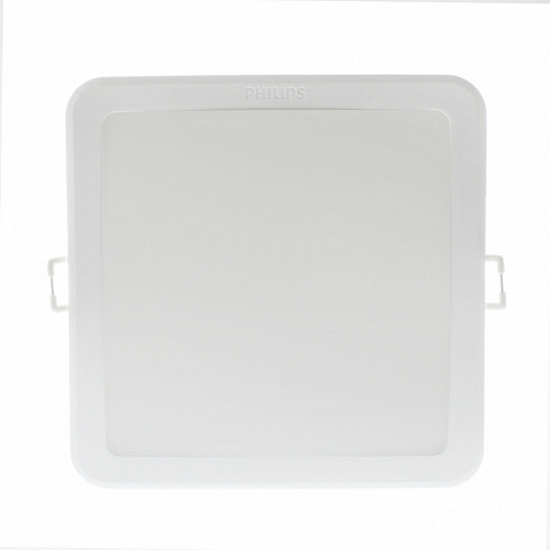 Светильник квадратный Philips 59465 MESON 125 13W WH SQ recessed (13Вт, 960Лм, 4К) 1 Повреждена упаковка