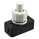 Переключатель кнопочный PBS-17A on-off белый