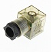 Коннектор для катушек DIN43650A 2+1 SB202-L 12-36VDC