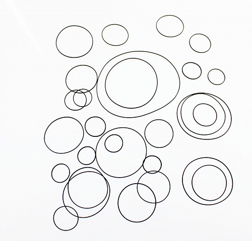 Набор пассиков №3 для аудиотехники (35 шт. в наборе)