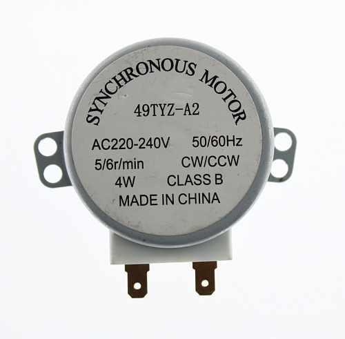 Двигатель для СВЧ 49TYZ-A2 220VAC 5 об/мин  4Вт