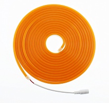 Лента светодиодная Neon mini 0612 8W/m, 12v, SMD2835, 120LED/m, Silicon+PVC, оранжевый (5м)