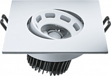 Светильник Navigator NDL-PS2-6W-840-WH-LED квадрат, алюминий, поворотный 1 Без упаковки