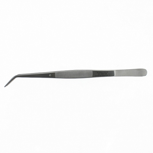 Пинцет 160 мм изогнутый 