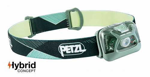 Светодиодный налобный фонарь PETZL TIKKA E093FA02 , зеленый