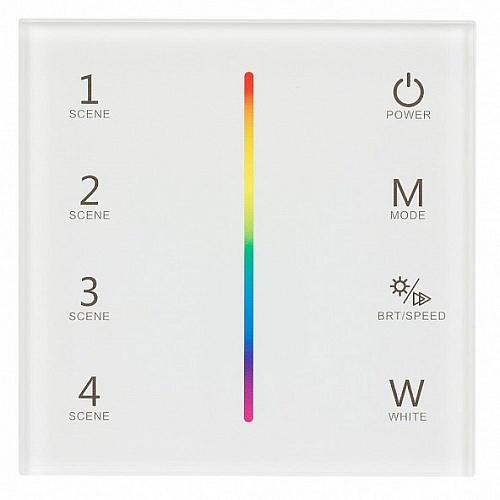 Панель Sens SMART-P22-RGBW White (12-24V, 4x3A, 2.4G)