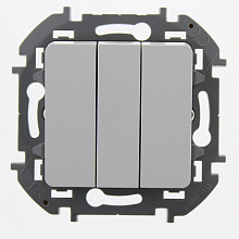 Выключатель Legrand Inspiria с/у 3-кл. 250V 10А белый