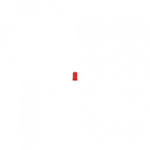 Колпачок на лампу T3, T4 (резиновый, красный)