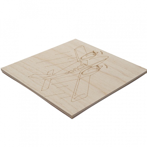 Доска для выжигания 12-0915 "Самолёт" 