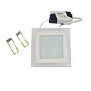 Светильник Navigator NDL-SP3-7W-840-WH-LED квадрат, стекло 1 Потертости на корпусе