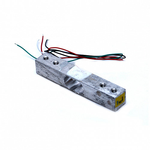 Датчик тензометрический  1кг (тензорезисторный, датчик веса) для Arduino	