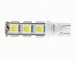 Светодиодная лампа T10 (W5W) 12V 5050 13 SMD LED White Lumen