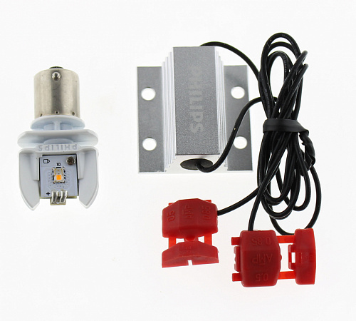 Светодиодная лампа PY21W Philips X-treme Vision LED AMBER 12V 12764X2   