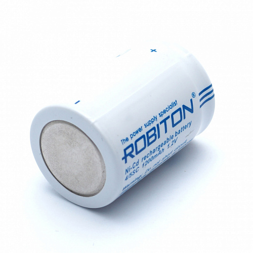 Аккумулятор Robiton 1200NC4/5SC SR2 (Ni-Cd, 1.2V, 1200mAh) для аккумуляторных шуруповертов
