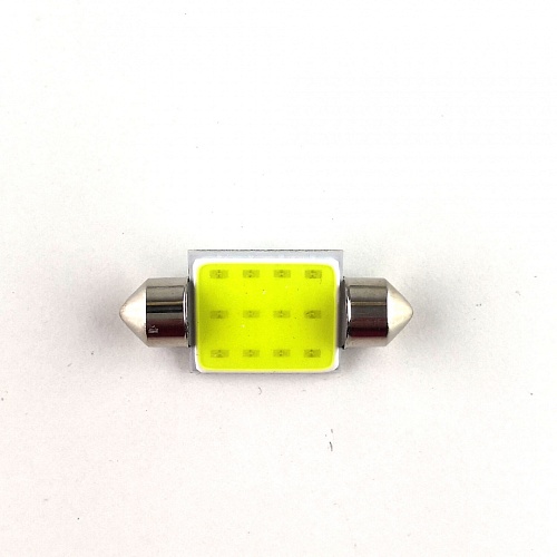 Светодиодная лампа C5W (T11x36) 12V 1 COB LED White