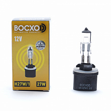 Галогенная лампа головного света H27W/1 BOCXOD Standart 3700К 12V 27W PG12 80271