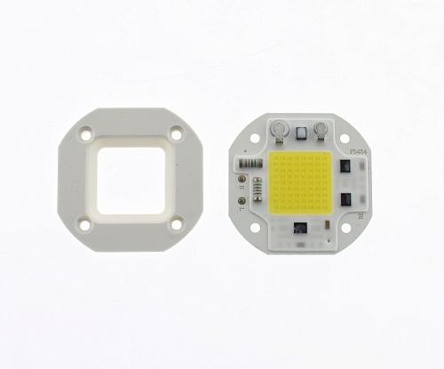 Светодиодная матрица «прямого включения» ST 30W 6000K COB (220V, 3000lm, 54x54mm)