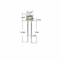 Светодиод White 48D4-UWC-1.5cd