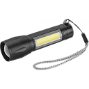 Фонарь-брелок ОНЛАЙТ OPT-CP12-ACCU пласт.1LED,3Вт+1COB,1.5Вт, li-ion 0.5Ач, 3реж