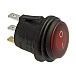 Переключатель клавишный SB040 RED IP65 on-off красный