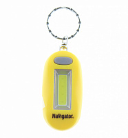 Светодиодный фонарик-брелок Navigator NPT-KC05-2CR2032 (СOB LEDx1Вт, 3 режима, 1,2/2,5/6 ч) IP33