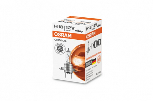 Галогеновые лампы головного света H18 Osram Original line 12V 65W PY26D-1 64180L