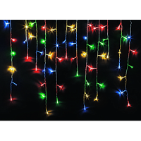 Гирлянда уличная «бахрома» Navigator NGF-D029-01 RGBY 240 4.7*0.6м IP44 BL